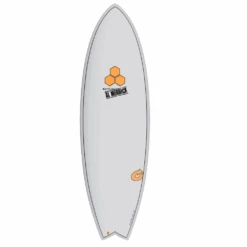 Surfboard CHANNEL ISLANDS X-lite Pod Mod 6.6 Grau