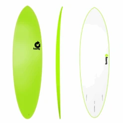 Surfboard TORQ Softboard 6.8 Funboard Grün